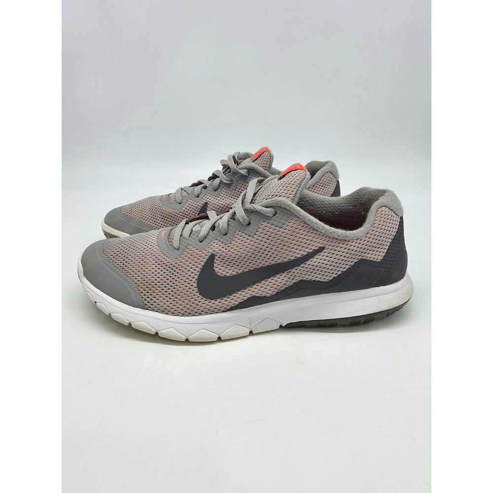 Nike Flex Experience RN 4 Womens Size 9 Grey Pink Athletic Running Shoes 7